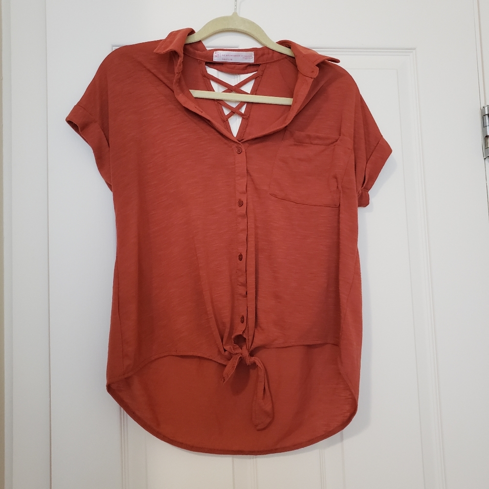 Burnt orange top